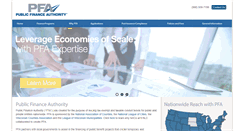 Desktop Screenshot of pfauthority.org